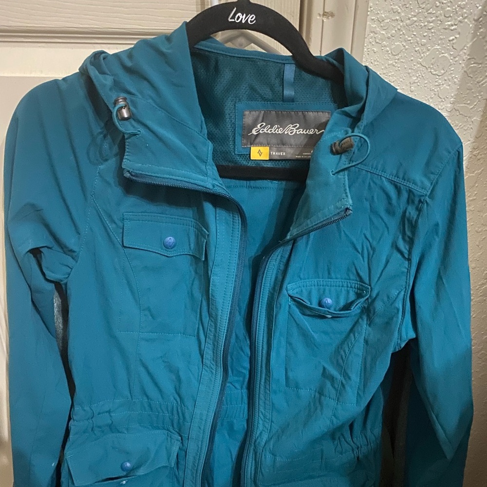 Eddie Bauer Travex Atlas Jacket - Deep Teal - Size Small